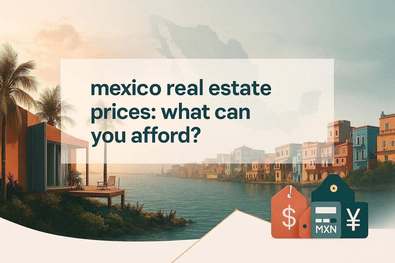 Mexico Real Estate Prices 2026: Costs by Region & Hidden Fees