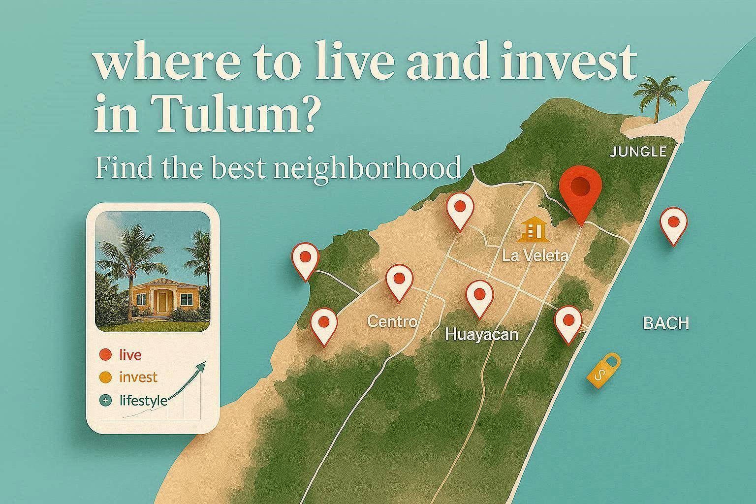 Where to Live and Invest in Tulum in 2026? Find the Best Neighborhood For You