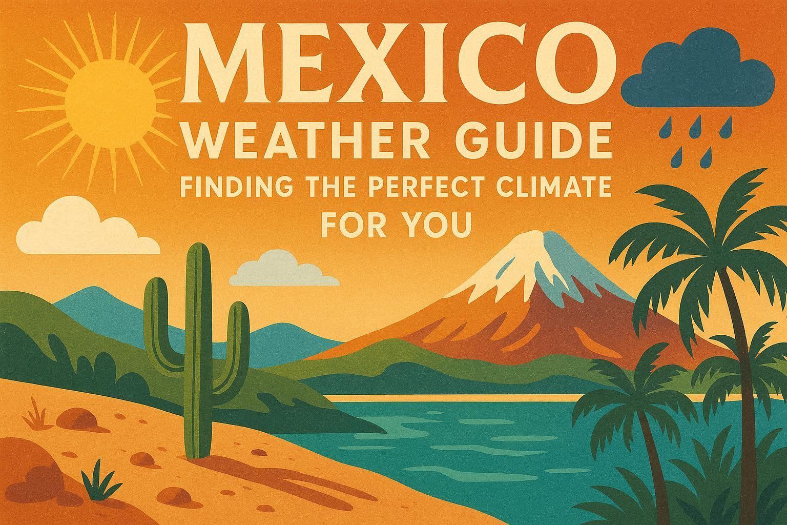 Guía del clima en México: Encuentre el clima perfecto para usted
