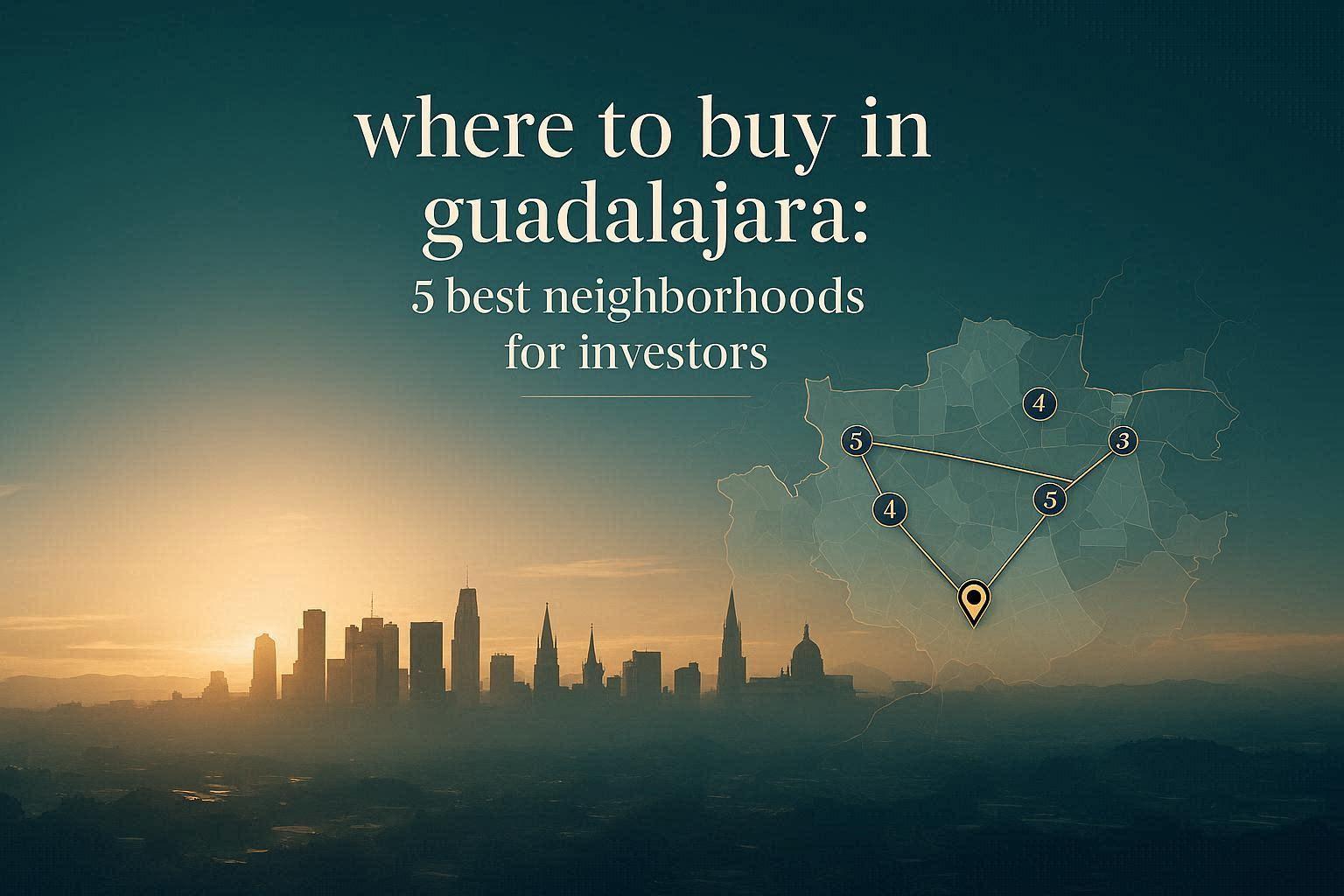 Where to Buy in Guadalajara: 5 Best Neighborhoods for Investors